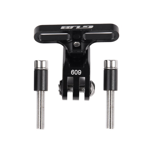 GUB Bike Camera Mount,Aluminium Bicycle Stem Front Camera Holder Mount Universal for GoPro Garmin Xiaomi SJCAM Action Camera (BLACK09)