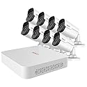 REVO America America Ultra HD 8 Ch. 2TB HDD IP NVR Video Surveillance System, 8 x 4MP IP Bullet Security Cameras - Remote Access via Smart Phone