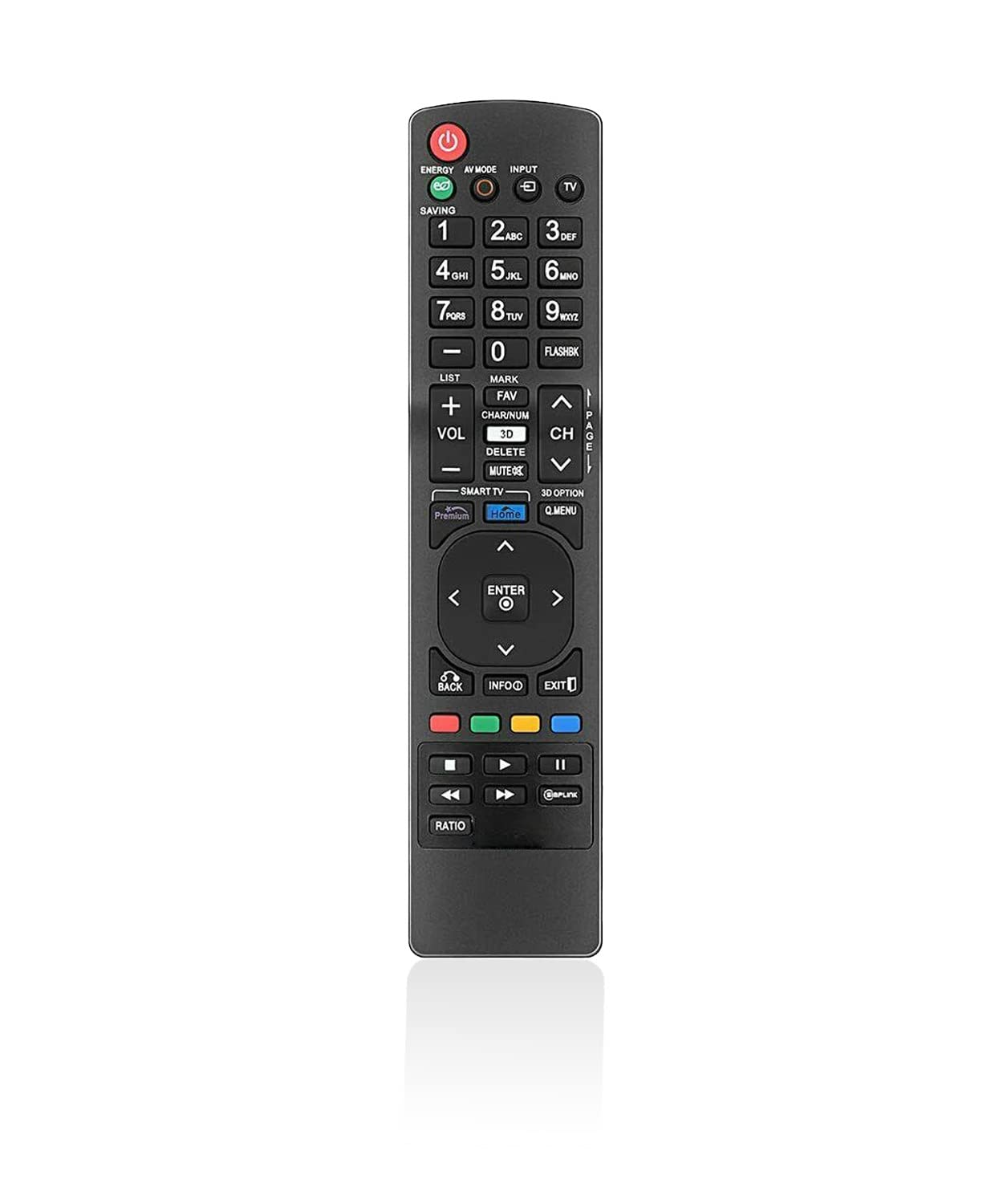 JISOWA Replacement Remote Control Universal for LG LCD OLED UHD Plasma 4K 3D Smart TV AKB72914042 AKB72914043 AKB72914053 AKB72914287 AKB72915238