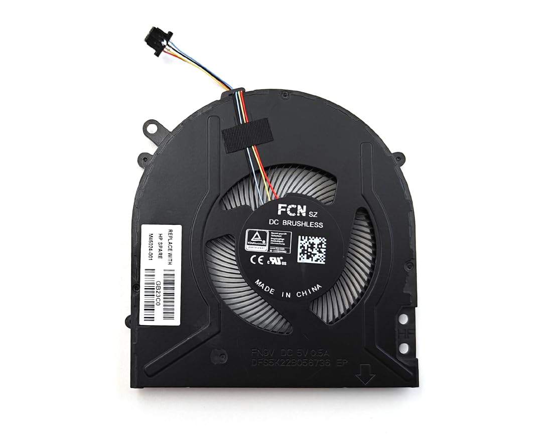 Replacement CPU Fan for HP Pavilion x360 Convertible 14-DY 14M-DY 14M-DY0013DX 14M-DY0033DX 14M-DY0113DX 14M-DY1033DX 14-DY2000 14-DY3000 14-DY4000