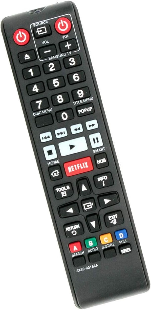 AK59-00166A Remote for Samsung Bluray BD-EM57C BD-EM59 BD-F7500 BD-FM59