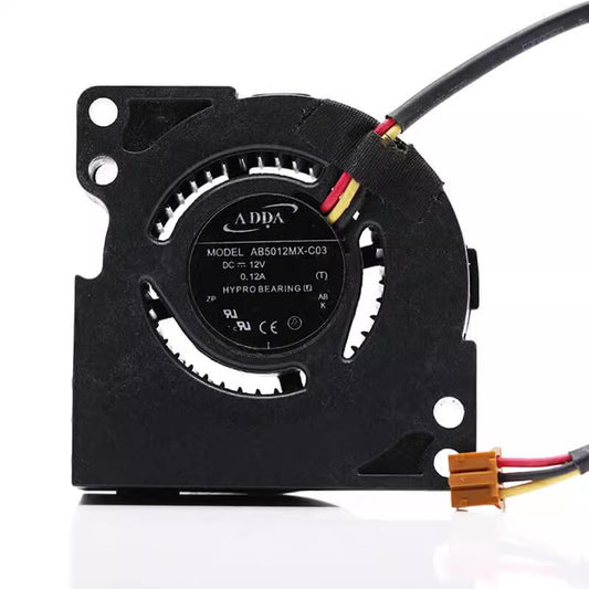 for AB5012MX-C03 DC12V 0.12A 5CM 5020 Projector Fan
