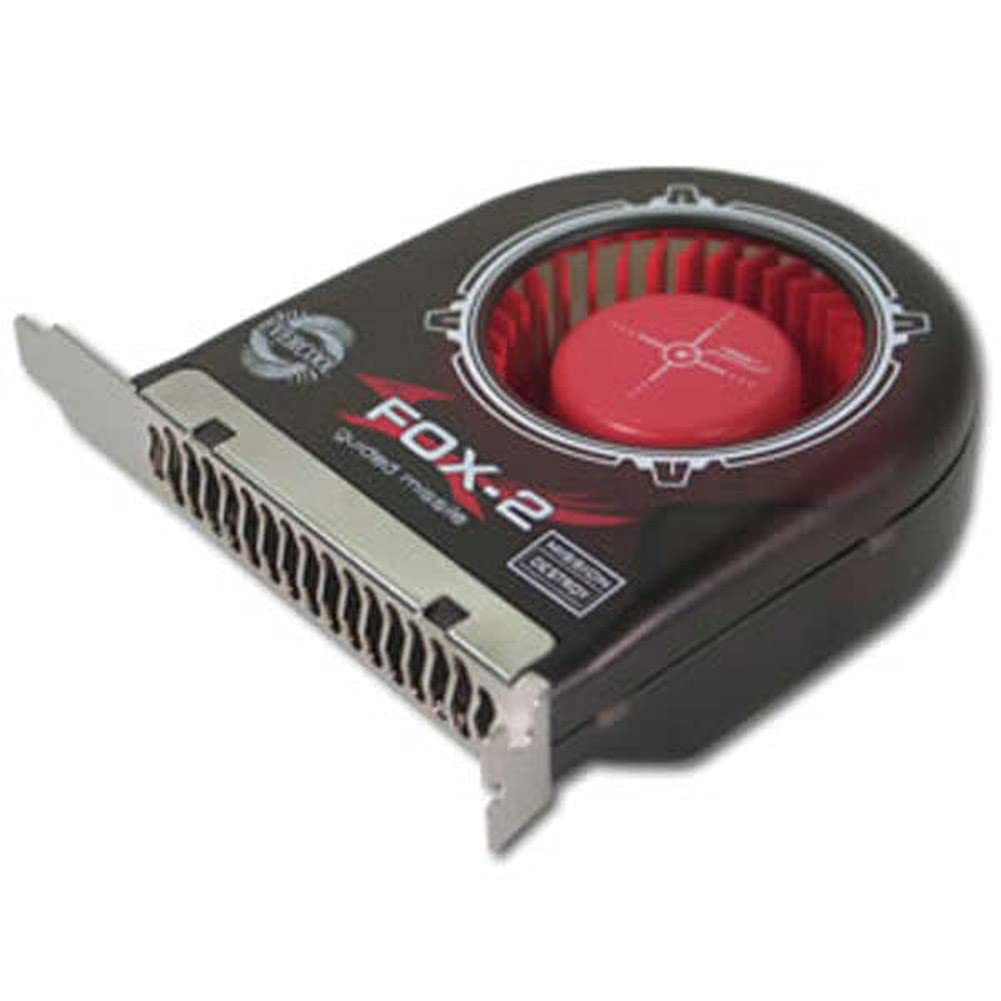 CCBBAA Fox-2 System Blower Computer Chassis Exhaust Cooling Fan PCI Slot Bit Fan Cooler Long Life Bearing Design High Air Flow