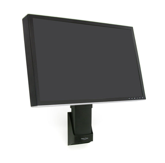 Ergotron - Neo-Flex Wall Mount Lift, VESA Wall Bracket- for Monitors Up to 27 Inches, 6 to 16 lbs - Black