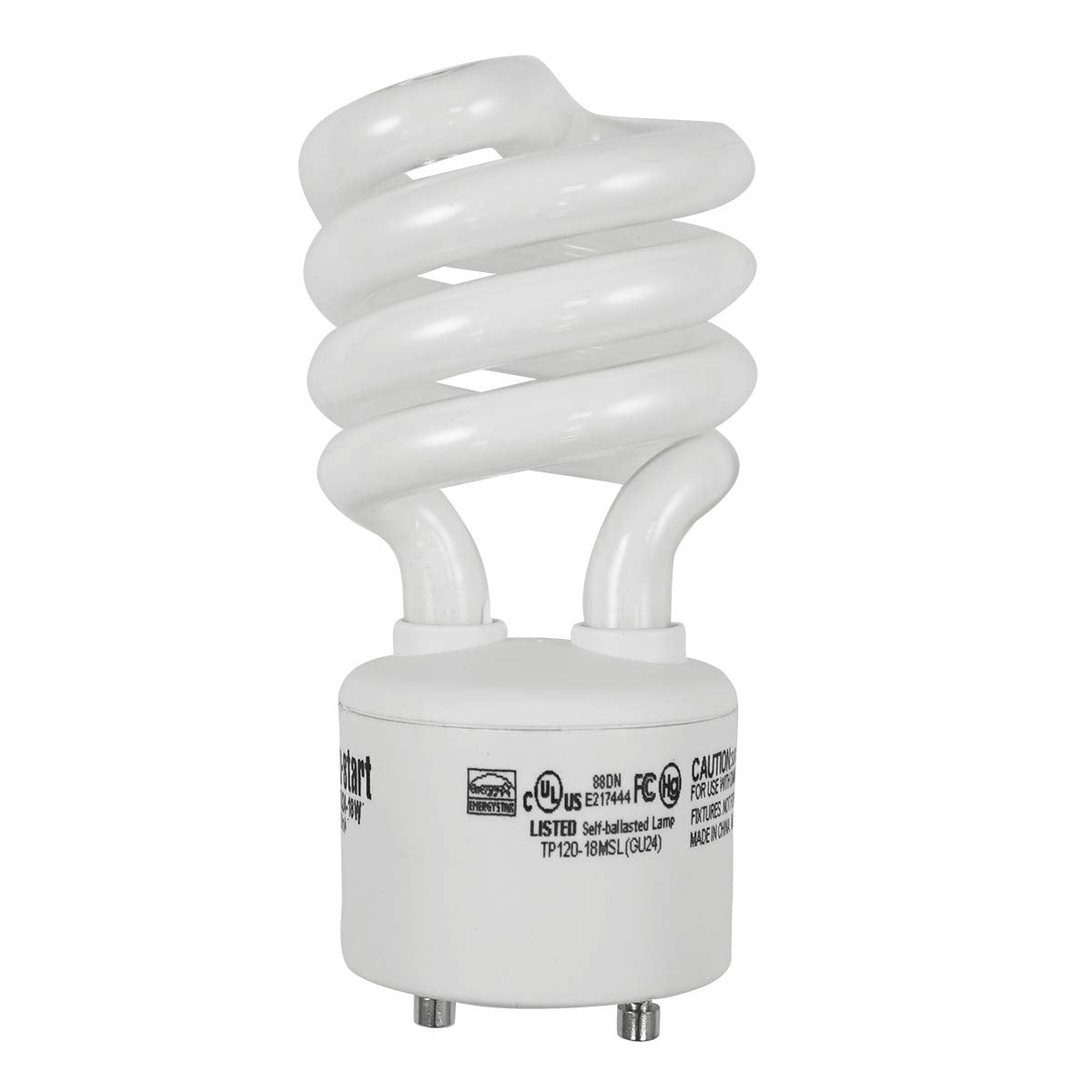 Norman Lamps ESGU24-18W-CW - Volts: 120V, Watts: 18W, Type: Spiral CFL