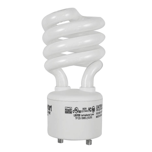 Norman Lamps ESGU24-18W-CW - Volts: 120V, Watts: 18W, Type: Spiral CFL
