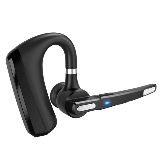 MQQC Bluetooth Headset V5.0, Wireless Bluetooth Earpiece 24Hrs HD Calling,CVC8.0 Dual Mic Noise Cancelling, Hands-Free Bluetooth Earphone