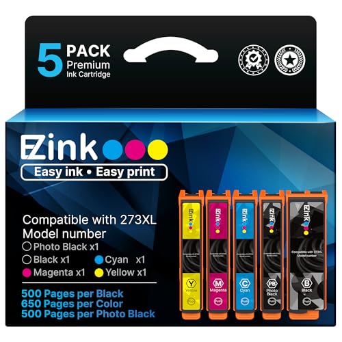 E-Z Ink Remanufactured Replacement for 273XL Ink Cartridges for 273 XL