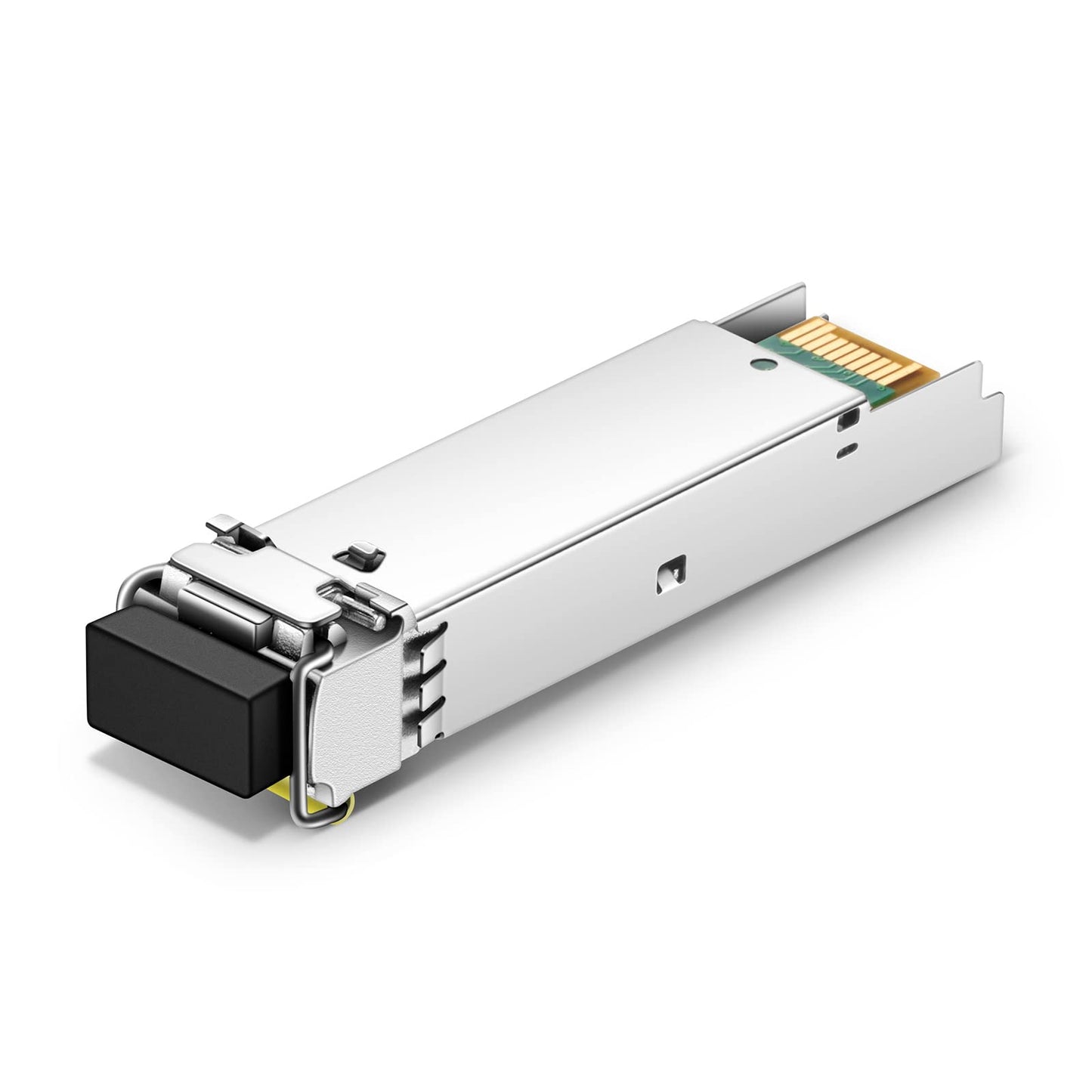 A Pair of 1.25G SFP Bidi Networking Transceiver 1000Base-BIDI, 1550nm/1310nm SMF, up to 40 km, Compatible with Cisco, Ubiquiti, Mikrotik, D-Link