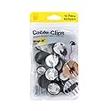 Wrap-It Storage Cable Clip Silicone BLK