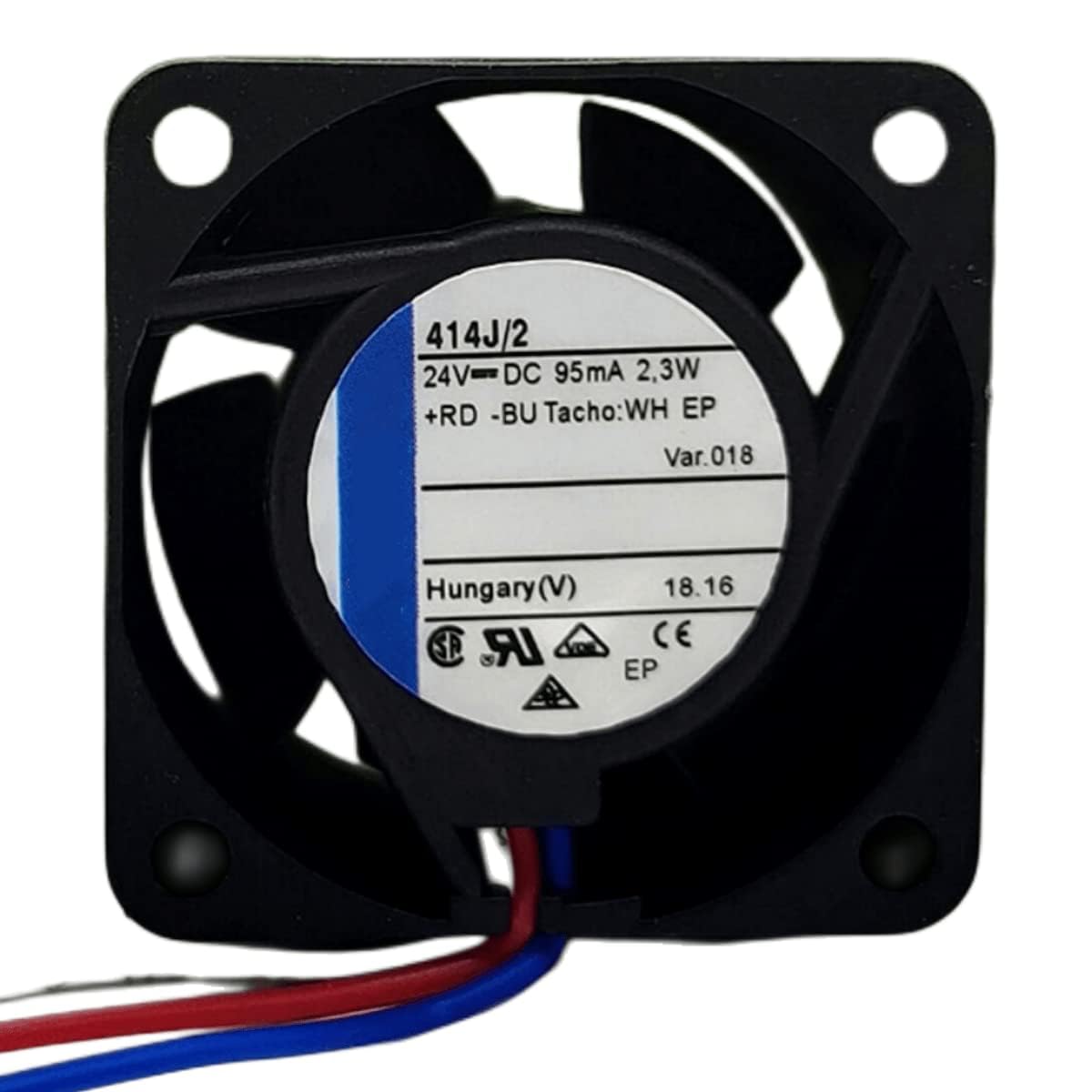 414J2 DC 24V 95mA 2.3W 40X40X20MM 3-Wire Cooling Fan
