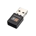USB Wireless Adapter 600Mbps Realtek RTL8811CU Chipset Mini Type Dual Band 11AC WiFi Dongle IEEE 802.11 a b g n ac for Laptop Desktop IPTV USB 2.0