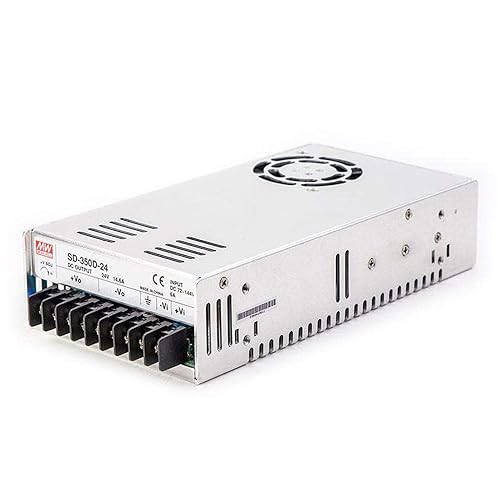 MW Enclosed Type SD-350B/C/D-12/24/48/5V Industrial DC-DC Converter (SD-350D-24)