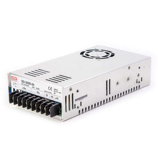 MW Enclosed Type SD-350B/C/D-12/24/48/5V Industrial DC-DC Converter (SD-350D-24)