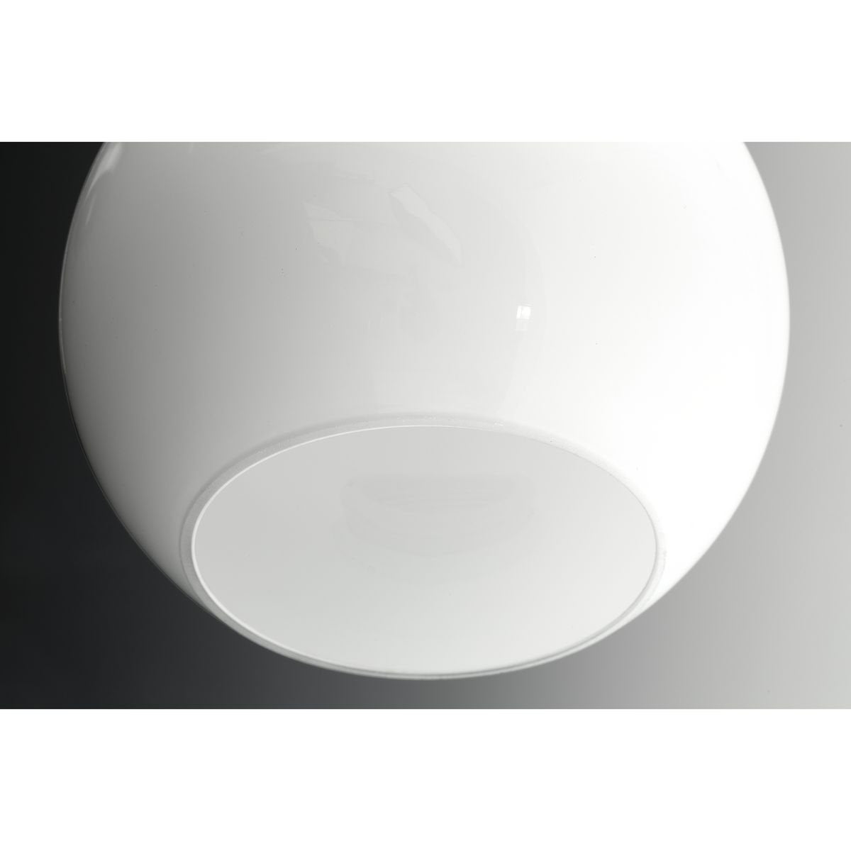 Progress Lighting Carisa Collection 3-Light Opal Glass Mid-Century Modern Bath Vanity Light Vintage Gold