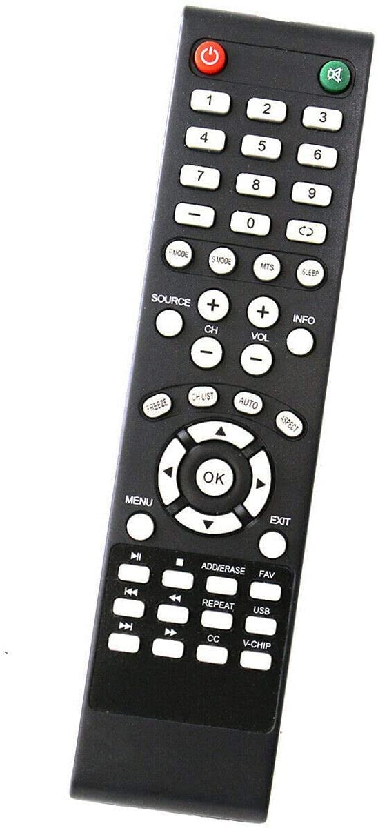 Universal Remote Control Replacement for Element TV ELDFW322 ELDFQ501J ELEFQ391J ELEFQ402 ELGFW601 ELEFT195 ELEFJ243 ELEFT281 ELEFW325 ELEFT326
