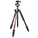 Manfrotto Element MII 4-Section Aluminum Tripod with Ball Head, Red
