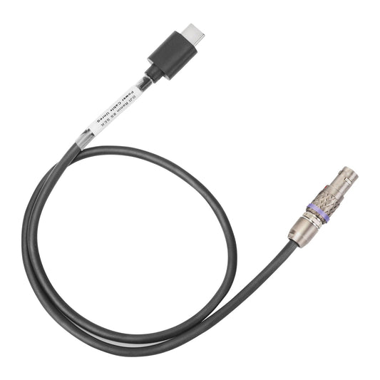 USB-C Power Cable for DJI RS4 RS3 Pro RS2 to 2 Pin Straight Angle Power Cable (Unreg.) 50cm|20inches