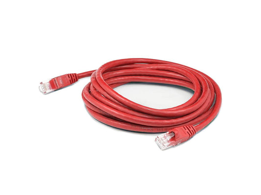 7ft RJ-45 (Male) to RJ-45 (Male) Red Slim Cat6A snagless Boot UTP PVC Copper Patch Cable
