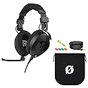 Rode NTH-100 Professional Over-Ear Headphones with Rode NTH-Mic Headset Mic and StreamEye Polishing Cloth
