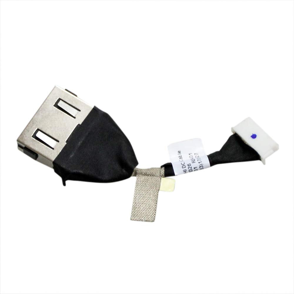 GinTai DC Power Jack with Cable Socket Plug Charging Port Replacement for Lenovo Thinkpad T570 P51S 01ER026 450.0AB08.0011
