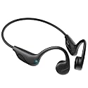 Pupabiflor Bone Conduction Headphones,Bluetooth V6.0 Bone Conduction Earbuds with Mic,Open Ear Headphones 12Hrs Playtime,Wireless IPX5 Waterproof