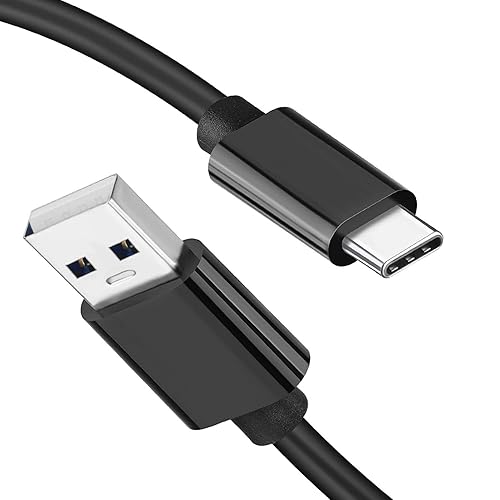 5feet USB C Handheld Mini Fan Charger Cable for JISULIFE Fan, Aluan, WiHoo, CIVPOWER Neck Fa-n, HomeLifairy, FrSara, Bladeless Fa-n, Replacement