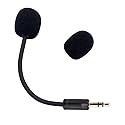 Electra V2 Mic Replacement, Replaceable 3.5mm Game Microphone Gooseneck Mic Boom for Razer Electra V2 USB 7.1 Surround Sound Gaming PS4 Xbox One
