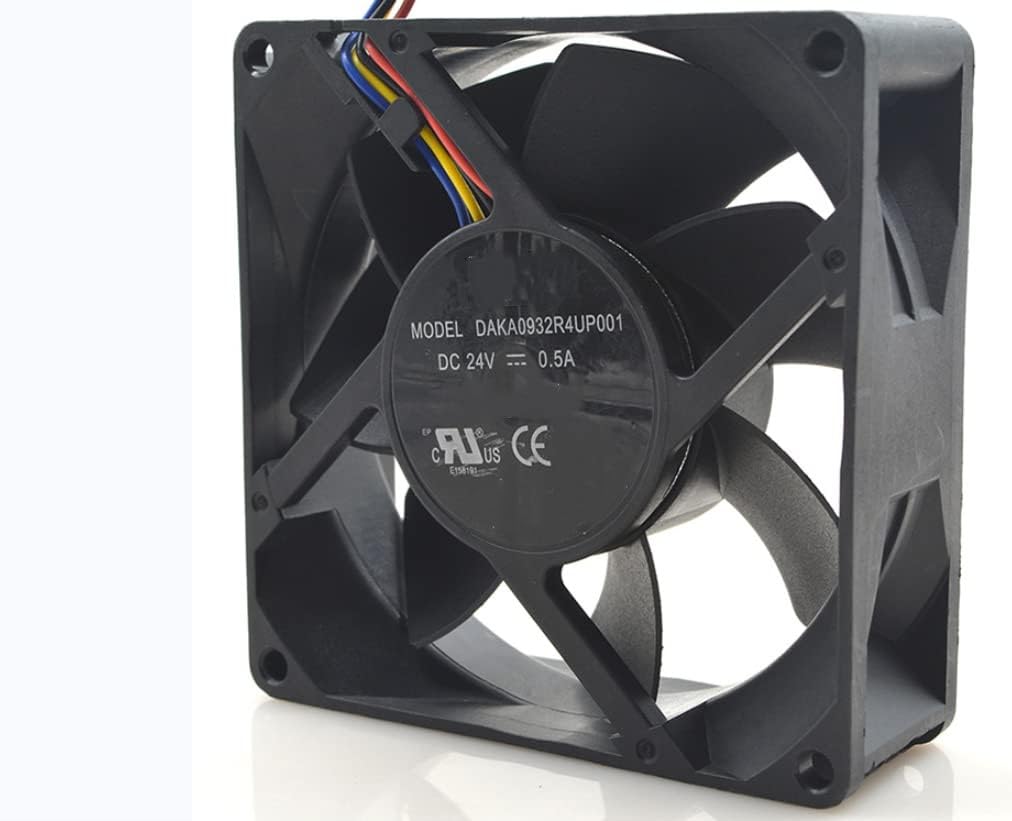 DAKA0932R4UP001 DC24V 0.5A 12W 92x92x38mm 4-Wire Cooling Fan