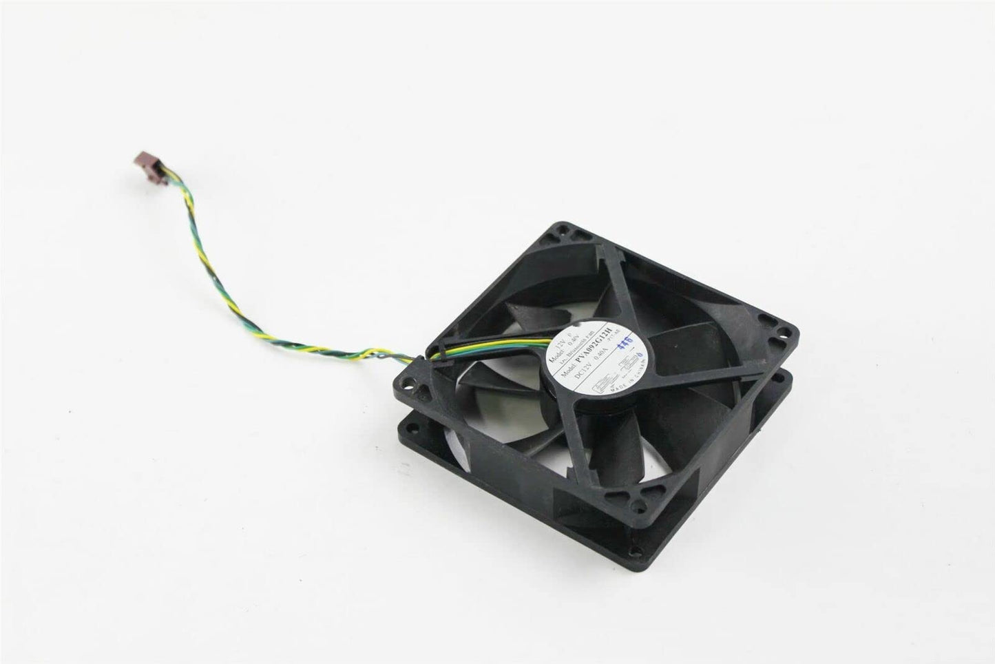 Case Cooling Fan for HP Elite 8100 8000 8200 8300 Pro 6000 6005 6200 6300 6305 DC 12V 0.40A 4-WIRE/4-PIN P/N:Foxconn PVA092G12H 580230-001 Size:92mm x