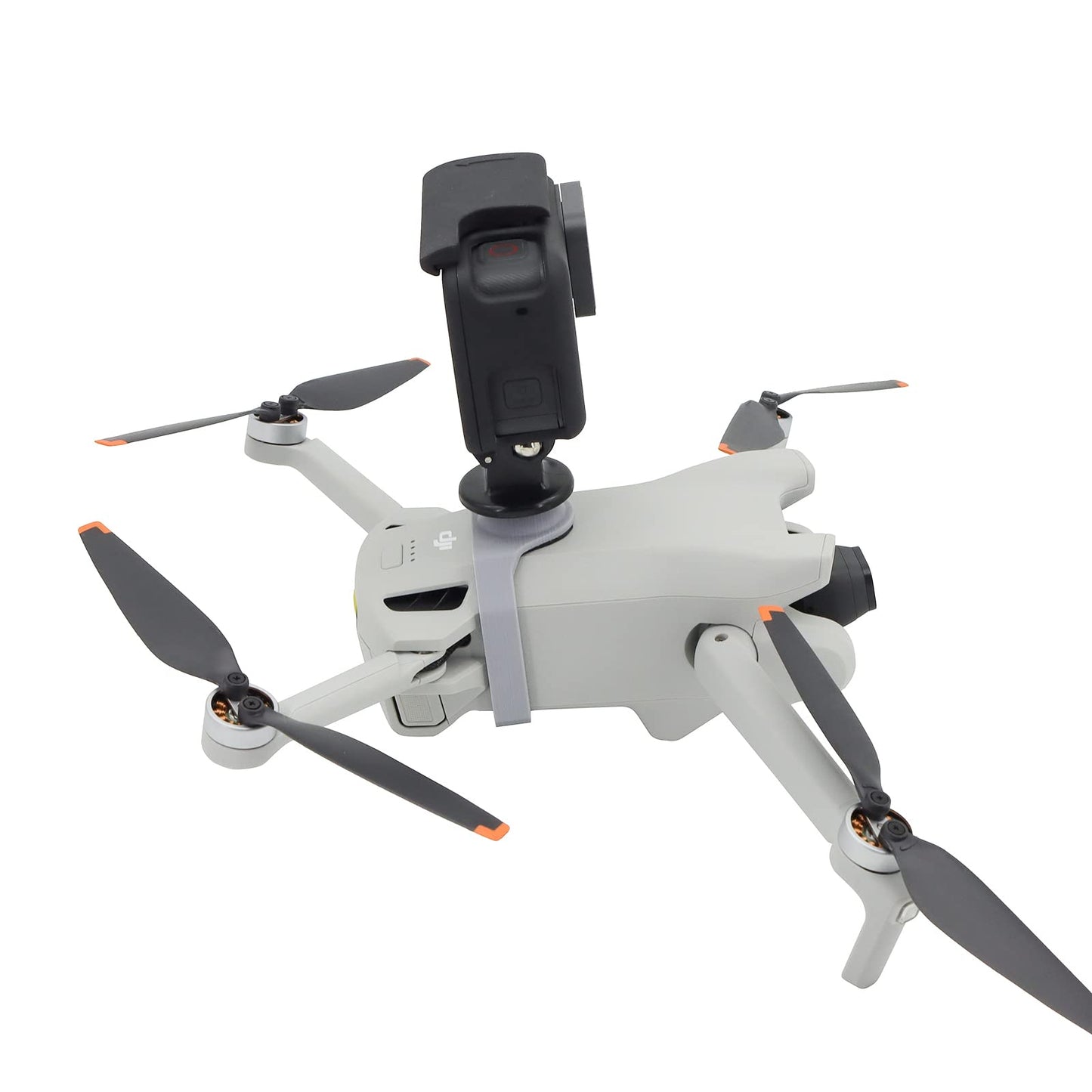 BTG Mini 3/Mini 4 3 Pro Drone Action Camera Mount Holder for DJI Action 4 3/Pocket 3 2/fimi Palm 1 2 / insta360 ONE X3 X2/ONE R/Night Light/Fill Light