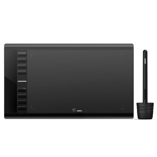 UGEE M708 V3 Graphics Drawing Tablet,10X6 Inches Digital Drawing Tablet with 8 Hot Keys 8192 Levels Pen Compatible with Chromebook, Linux, Windows