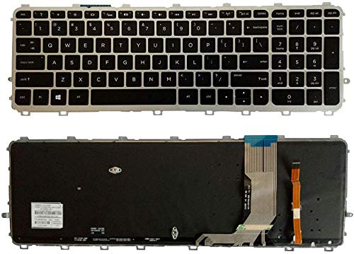 Laptop Replacement Keyboard Fit HP Envy 17-J013CL 17-J017CL 17-J023CL 17-J027CL 17-J037CL 17-J043CL 17-J117CL 17-J137CL 17-J153CL 17-J157CL US Layout