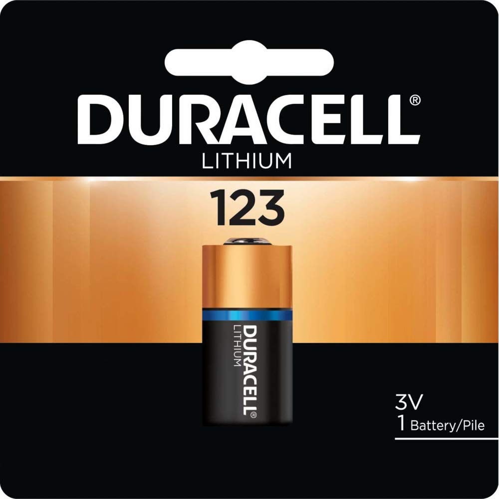 Duracell Lithium Photo Battery (123), 3 Volt (PKG of 6)