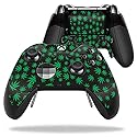 MightySkins Skin Compatible with Microsoft Xbox One Elite Controller - Marijuana | Protective, Durable, and Unique Vinyl Decal wrap Cover | Easy