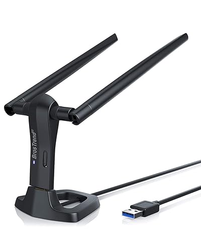 BrosTrend AC1200 Linux WiFi Adapter for Ubuntu, Kali, Mint, Debian, Lubuntu, Xubuntu, Mate, Zorin, PureOS, Raspberry Pi, Windows etc. 5GHz + 2.4GHz