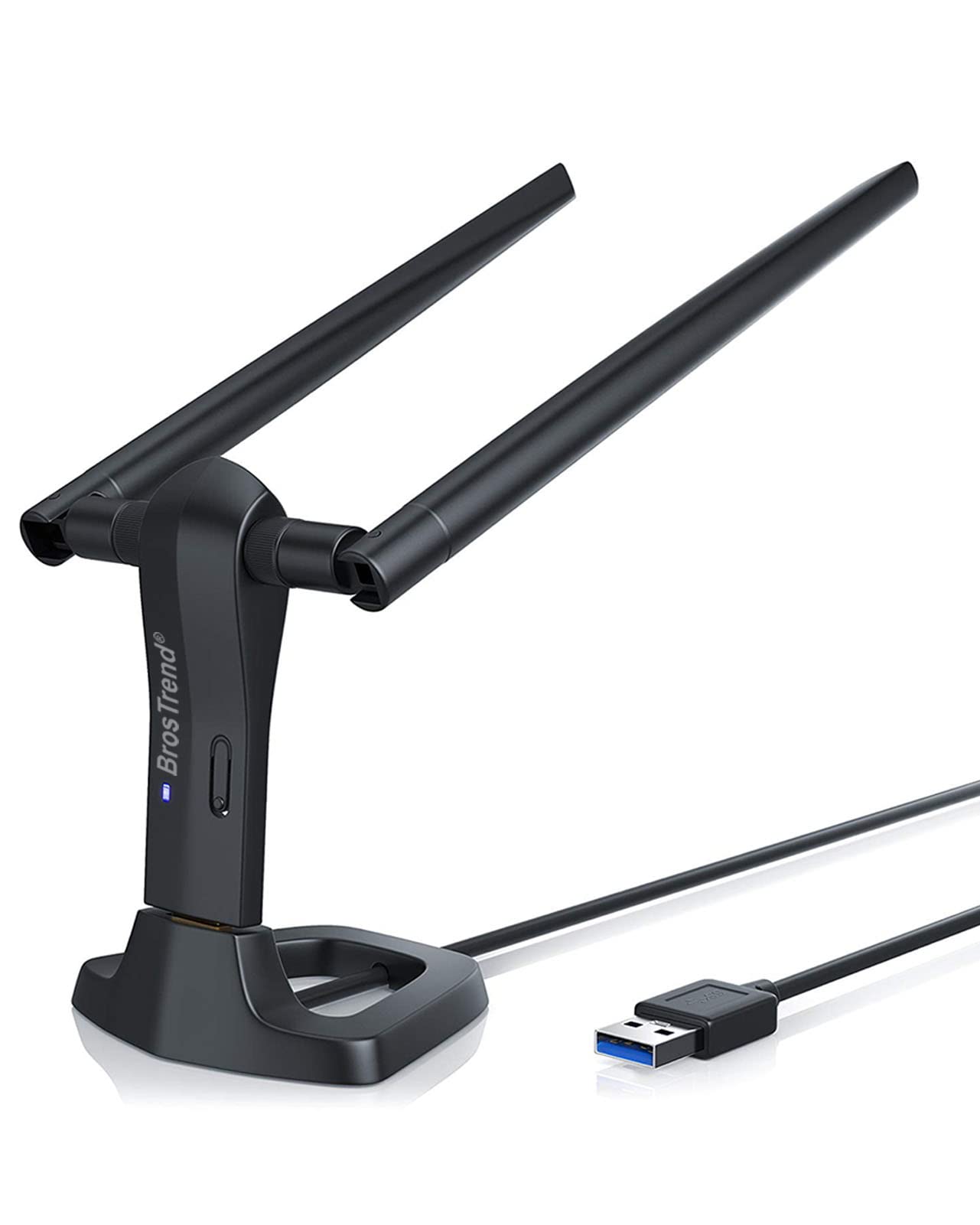 BrosTrend AC1200 Linux WiFi Adapter for Ubuntu, Kali, Mint, Debian, Lubuntu, Xubuntu, Mate, Zorin, PureOS, Raspberry Pi, Windows etc. 5GHz + 2.4GHz