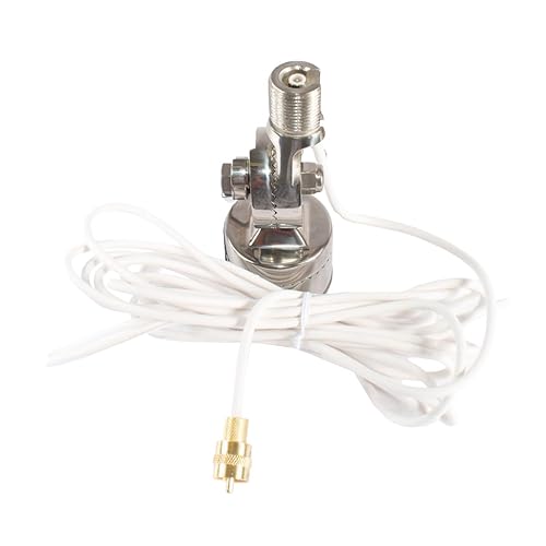 Shakespeare Antenna Mount QC Rail SS W/Cable