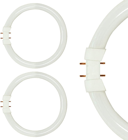 KOR FC22T5/841 9-Inch T5 Circline Fluorescent Tube, 22W, 4100K, 2-Pack