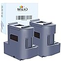 MS.R T04D100 Ink Maintenance Box Replacement for epson T04D1 Maintenance Box ET15000 4750 4850 3850 3830 3710 3750 4760 3760 XP5105 Printer(2Pack)