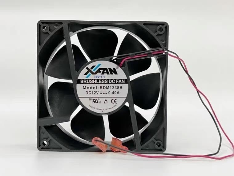 RDM1238B 12038 12V 0.40A 12CM Dual Ball Cooling Fan RDM1238B