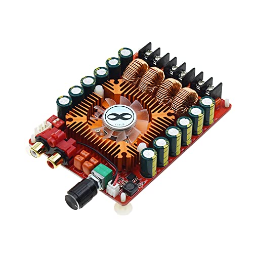 High Power Digital Amplifier Board 160W+160W Dual Channel Audio Stereo Power Amplifier Board Module TDA7498E for Car Computer