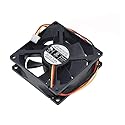 New 8CM Square Cooling Fan EFC-08E12D-EF05 80x80x25MM 8025 DC 12V 0.4A 3Lines