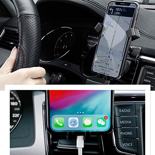 ITrims Car Phone Holder for VW Atlas 2017-2023 - Universal Dashboard Mount with Adjustable Phone Stand - Compatible with Most Smartphones