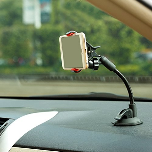 Motorola Moto Z Force Droid, Z Droid Compatible Easy One Hand Operation Car Mount Dash Windshield Holder
