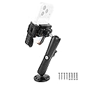 xik Universal Phone Mount Holder for Boat Car Truck Motorcycle UTV - AMPS Round Base, [1s Lock & Release][360° Adjustable], Fits 4.7"-7.2" Phones