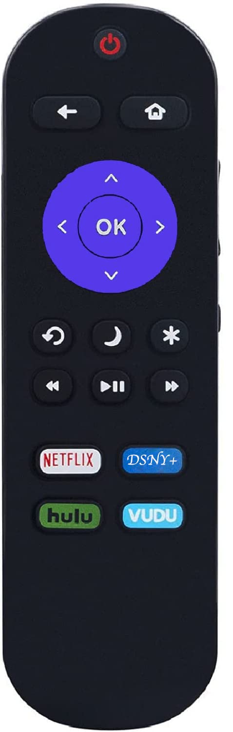 Universal Remote for ONN Roku TV Remote, Compatible with All ONN Roku TVs 4K UHD LCD Smart HDTV - No Need Any Setup