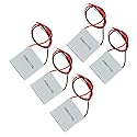 Kiro&Seeu 5pcs TEC1-12706 Heatsink Semiconductor Refrigeration Tablets 5.8A 12 Volt 60W Watt Thermoelectric Cooler Cooling Peltier Plate Module