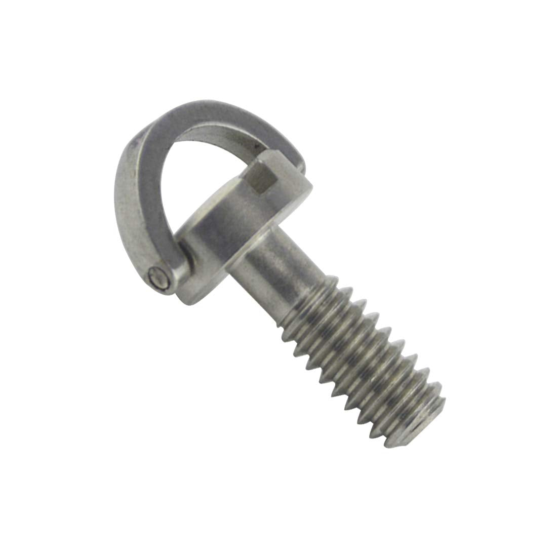 VizGiz 3 Pack 1/4 Quick Release Adapter Screw Pin Enhanced Long 21MM Flat Head D Shaft D Ring 1/4" inch Mounting Screw Adapter for DSLR Camera Tripod