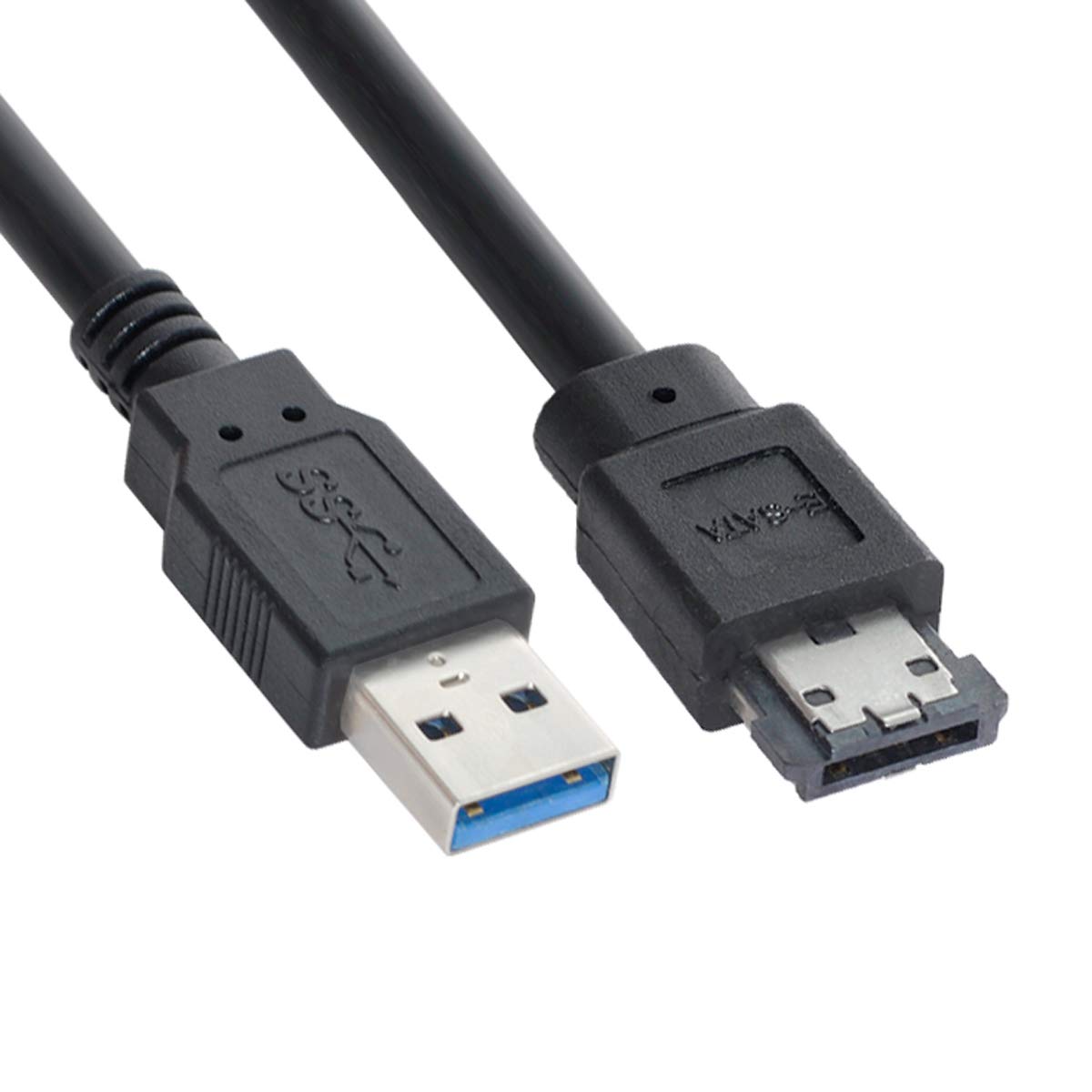 cablecc USB 3.0 to Power Over eSATA DC5V Adapter USB2.0 to HDD/SSD/ODD eSATAp Converter